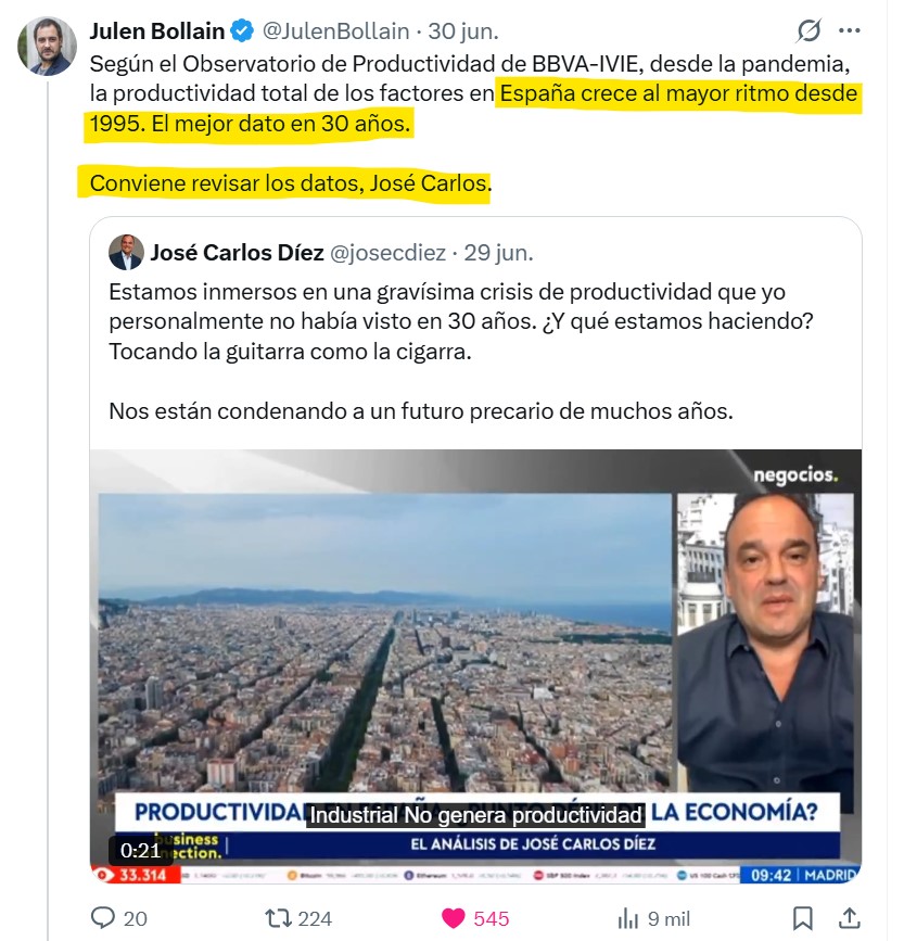 Develop_2's tweet photo. @AntonioMaestre Solo tienes que ver como "las clava" en economía..🤣

Tremendo. https://t.co/46TnFbJbDv