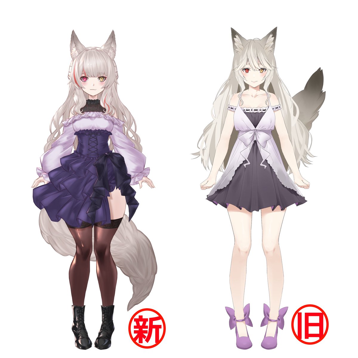 sigure_ookami's tweet photo. 【#VTuber】
◆YouTube(ゲーム、雑談)
https://t.co/rhLBE0jxuA
◆Twitch(音ゲー、作業)
https://t.co/VxAZVescMM
◆FANBOX
https://t.co/fwhe2HpzwH
◆タグ
・FA #しぐれあーと　・配信 #大上ライブ
◆コメント
姉妹で活動する狼娘VTuberだよ(･ω･)ﾉ
ゲームやお歌やダンスが好きです！ https://t.co/Rx26TAHy8a