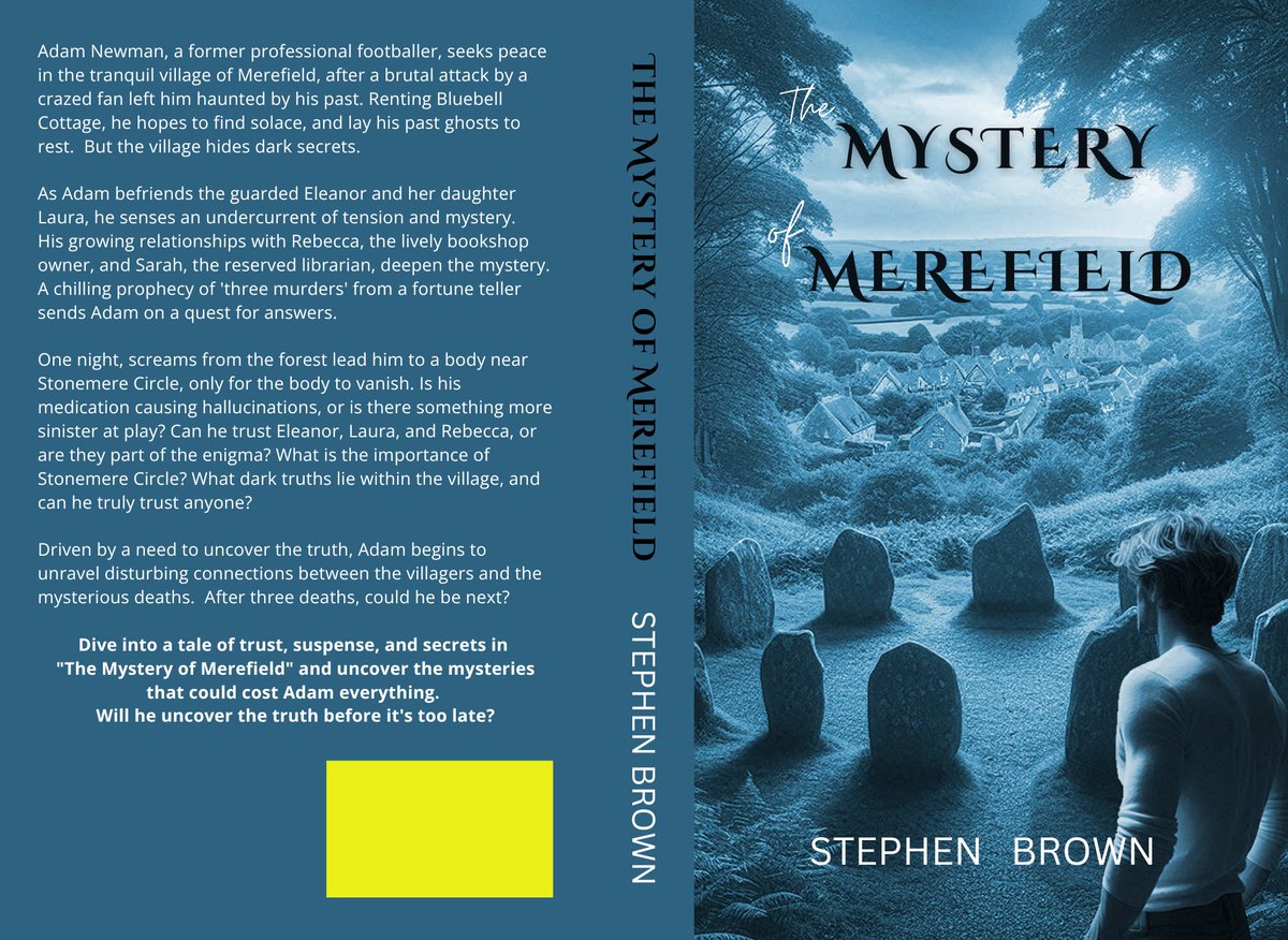 Sbrownbooks's tweet photo. The Mystery of Merefield

Everyone in Merefield knows the truth. Except him.

📖 https://t.co/zQ8qJm51w2

#PsychologicalMystery #CrimeFiction #MysteryBooks #KindleUnlimited #BookTalk https://t.co/ZSPQrECRlO