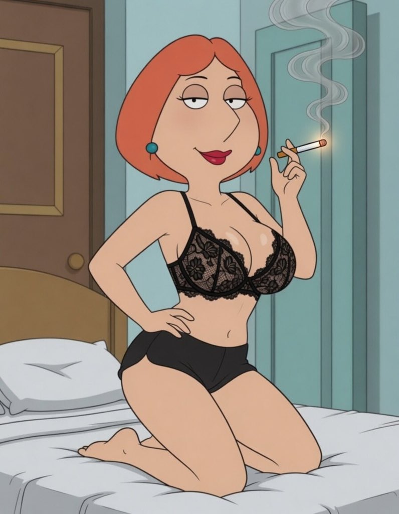 GavinWinchcombe's tweet photo. Hey @grok. Make Lois Griffin do this pose perfectly please https://t.co/8WqLWTP0wC