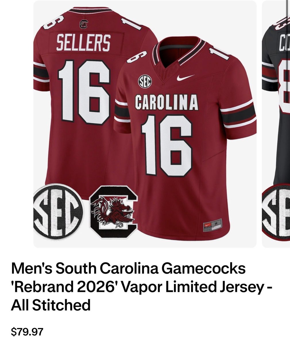 ChipDeliveryGuy's tweet photo. @GamecocksOnline 🥱 we waiting on the NIL jerseys but seeing the price of the replica may just be cheaper to go ahead and get the knock off https://t.co/v1yiVWXZ9h