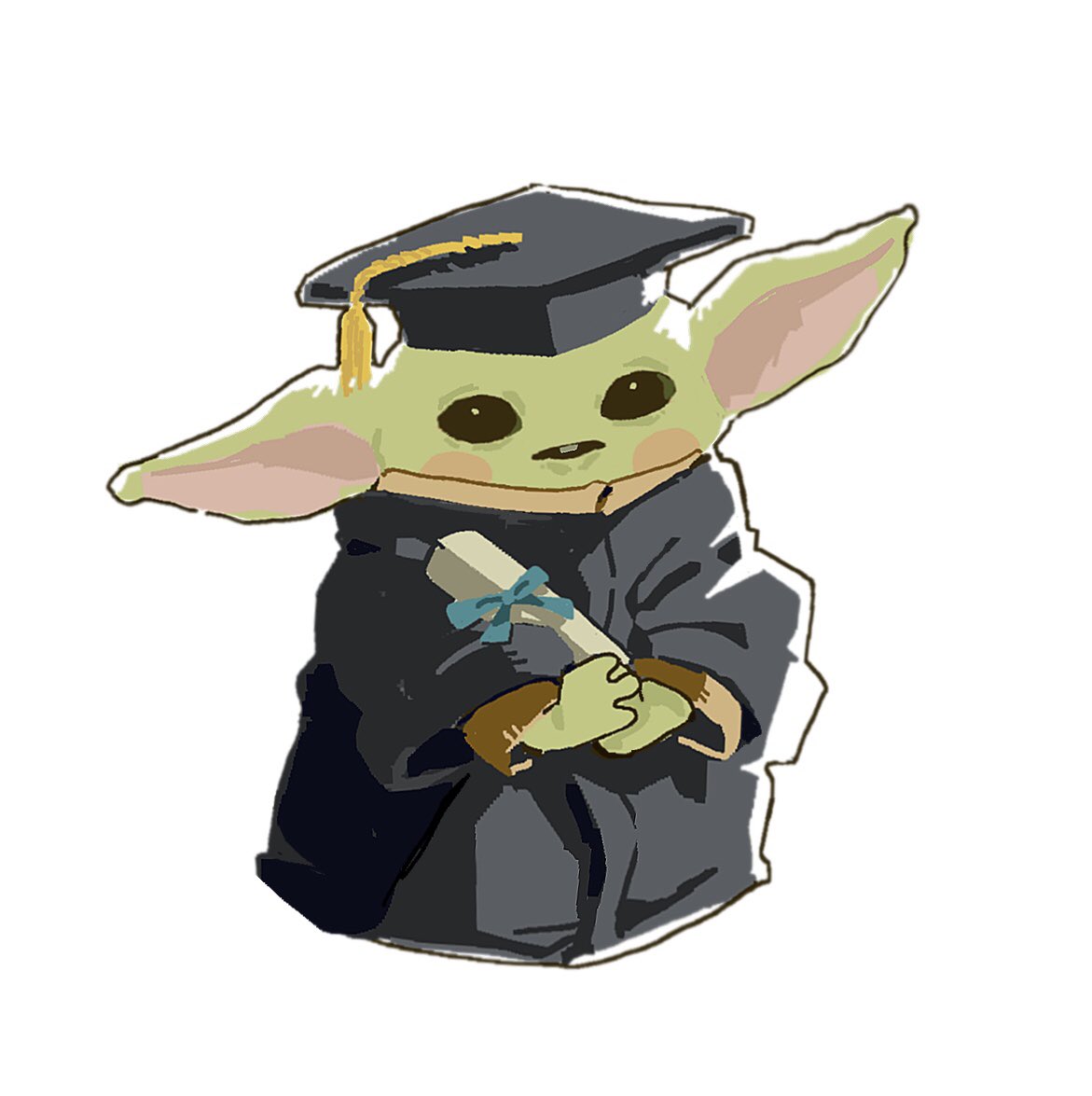 roadtrips_f's tweet photo. グローグー卒業！🎓🌱
#grogu
#themandalorian https://t.co/UlgNVTOPXd