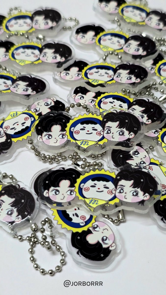JorBorrrr's tweet photo. Giveaway JuMarkMo 🌞🌛

Keychain : 20 Ea ｡･:･ﾟ☆✨️

Date : 9 August 2026 ♡*:･, Bitec Live

อย่าลืมแวะมารับความน่ารักกันด้วยนะคะ 💛💙💫

#JuniorMarkConcert 
#junniorrs #markjrtn https://t.co/sBMYzxwCMQ