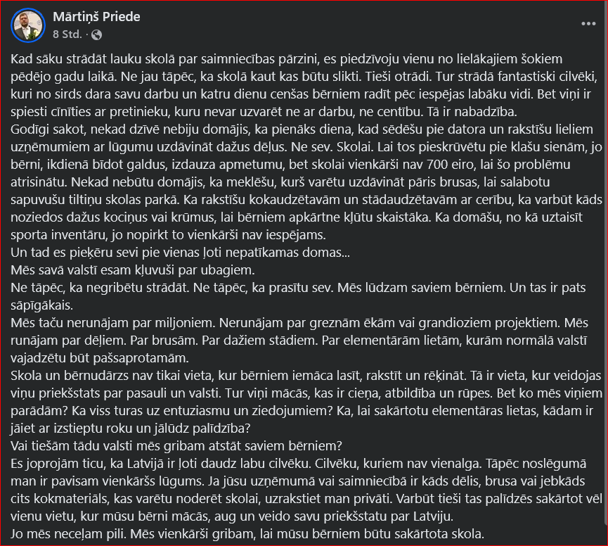 IvetaBuike's tweet photo. Paskaitiet tikai tos simtus tūkstošus, kurus PROG caur sifiem un citiem pifiem izdala migrantu jauniešu izglītībai un pārējiem "gurķu pētījumiem". Migrantiem nauda ir, bet pašu bērniem - nav. 
Un tad vēl nelietderīgi izlietotie līdzekļi, utt. Piem., miljoni pasēdēšanai ANO DP. https://t.co/yDH8XoM3Jo