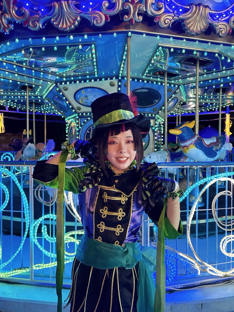 nemu_leech_'s tweet photo. Cosplay / twst 🦇

人生初のコスプレ、そして初めてのコスイベ参戦！最高に楽しかった🥰

お話してくださった方、お写真を撮ってくださった方、手を振ってくださった方、本当にありがとうございました！

これからいろんなイベントに参加するぞ〜🦇✨

📸 お友達🫶
 #ラグコス2026 https://t.co/d6706owulq
