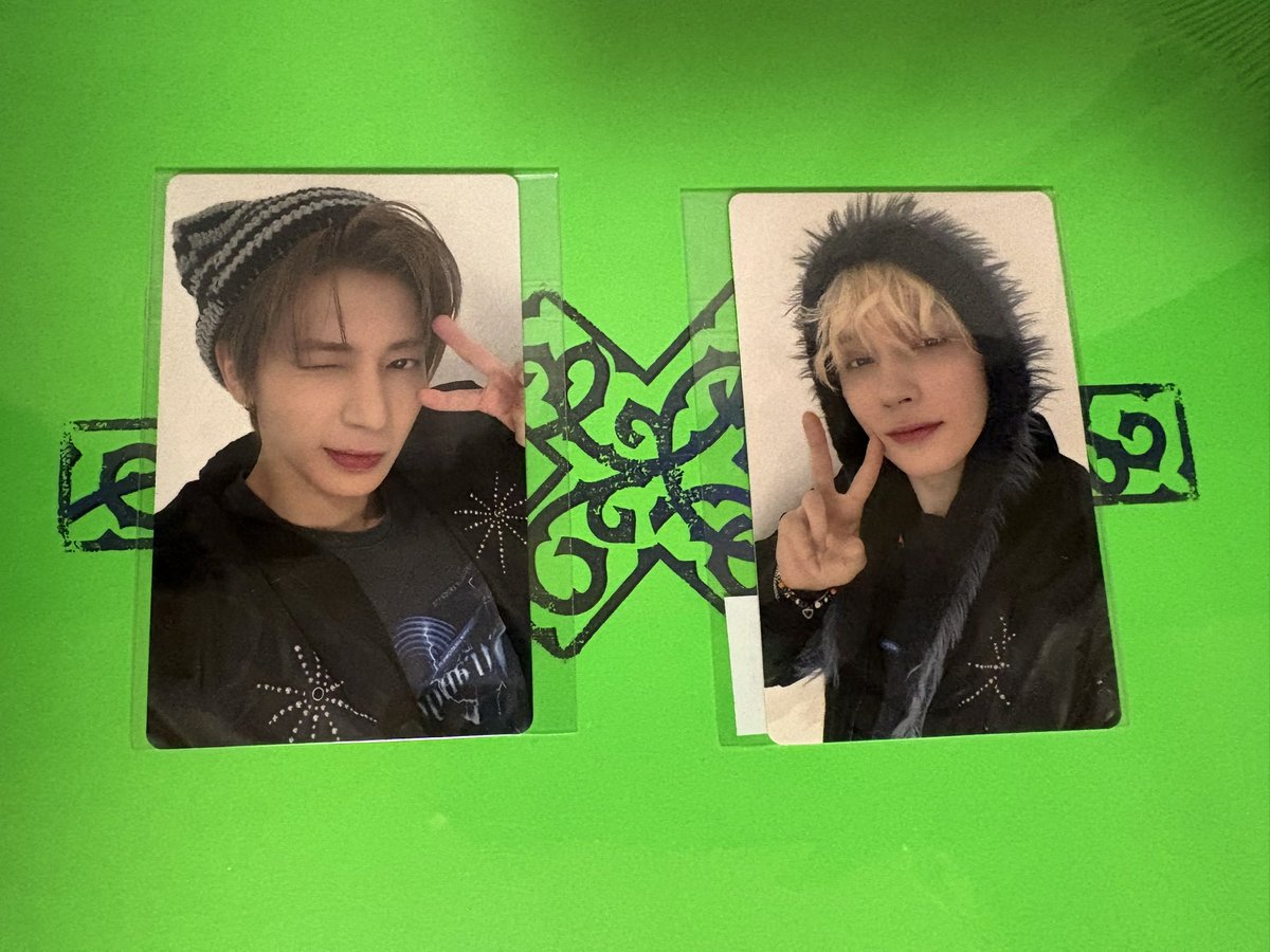 NANATXTYJ's tweet photo. TXT MOACON ラキドロ  トレカ 交換

【譲】千葉:テヒョン ヒュニンカイ

【求】千葉:ヨンジュン

郵送or都内手渡しどちらでも対応可能です✨️
お心当たりある方はお気軽にお声がけして下さい！
 
 #TXT交換 https://t.co/UBKVoEZNA6