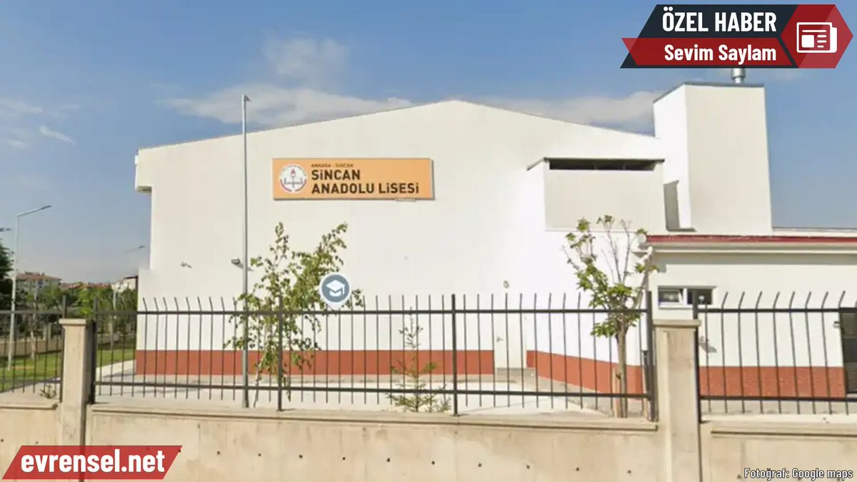 evrenselgzt's tweet photo. Sincan Anadolu Lisesi Müdürü Ali Osman Köse, müdür yardımcısı atamalarına Eğitim Bir-Sen'in müdahale ettiğini söyleyerek görevinden istifa etti. 

💬Ali Osman Köse: "Müdür yardımcısı seçiminde tek ölçüt liyakat olmalı"

💬Eğitim Sen 4 No’lu Şube Başkanı Gülhan Şimşek: "Liyakatsizliğin ve yandaş kadrolaşmanın yeni bir örneği" 

Sevim Saylam'ın haberi 

https://t.co/Cd4apbjI88