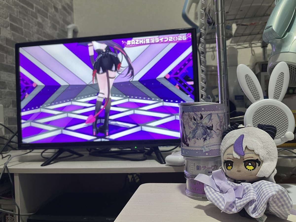 ラプちゃん..小悪魔なAZKi様だよ. #AZKi生誕ライブ2026 #ラプ
