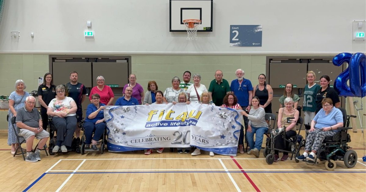 SouthernHSCT's tweet photo. Our Fit 4 U programme is celebrating 20 years of supporting adults with a physical disability and 10 years of Fit 4 U 2 for adults with a learning disability. 🎉
Read &amp; hear from service users about the impact the programme has had on their lives.
https://t.co/MCQPQNvWmr https://t.co/EBtMNMa1se