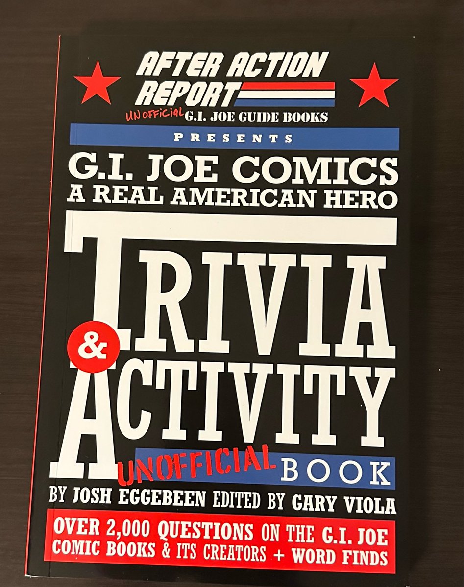 GIJoeRepairShop's tweet photo. At #JoeFest, I got this fantastic new book!
@ChaplainJoePod is the editor.
Get it wherever books are sold (which can't be very many places these days, right?).
#GIJoe #YoJoe #ARAH #80s #80sToys #ActionFigures #Collectibles #GIJoeCollector #GIJoePhotography #JoeNation #ToyPhotography #VintageToys