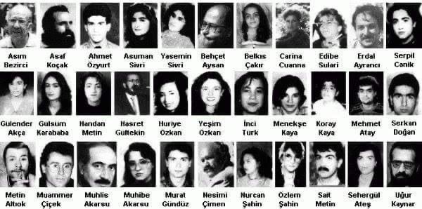 doganerbas2144's tweet photo. Katliamlar takviminin en acı sayfalarından biri 
Adalet ve yüzleşmek için hafızamızda hep yer alacaktır 
Unutmadık unutturmayacağız 
#33Can 
#33Yıl
#2Temmuz1993 
#UnutMADIMAKlımda https://t.co/S37nkauMMC