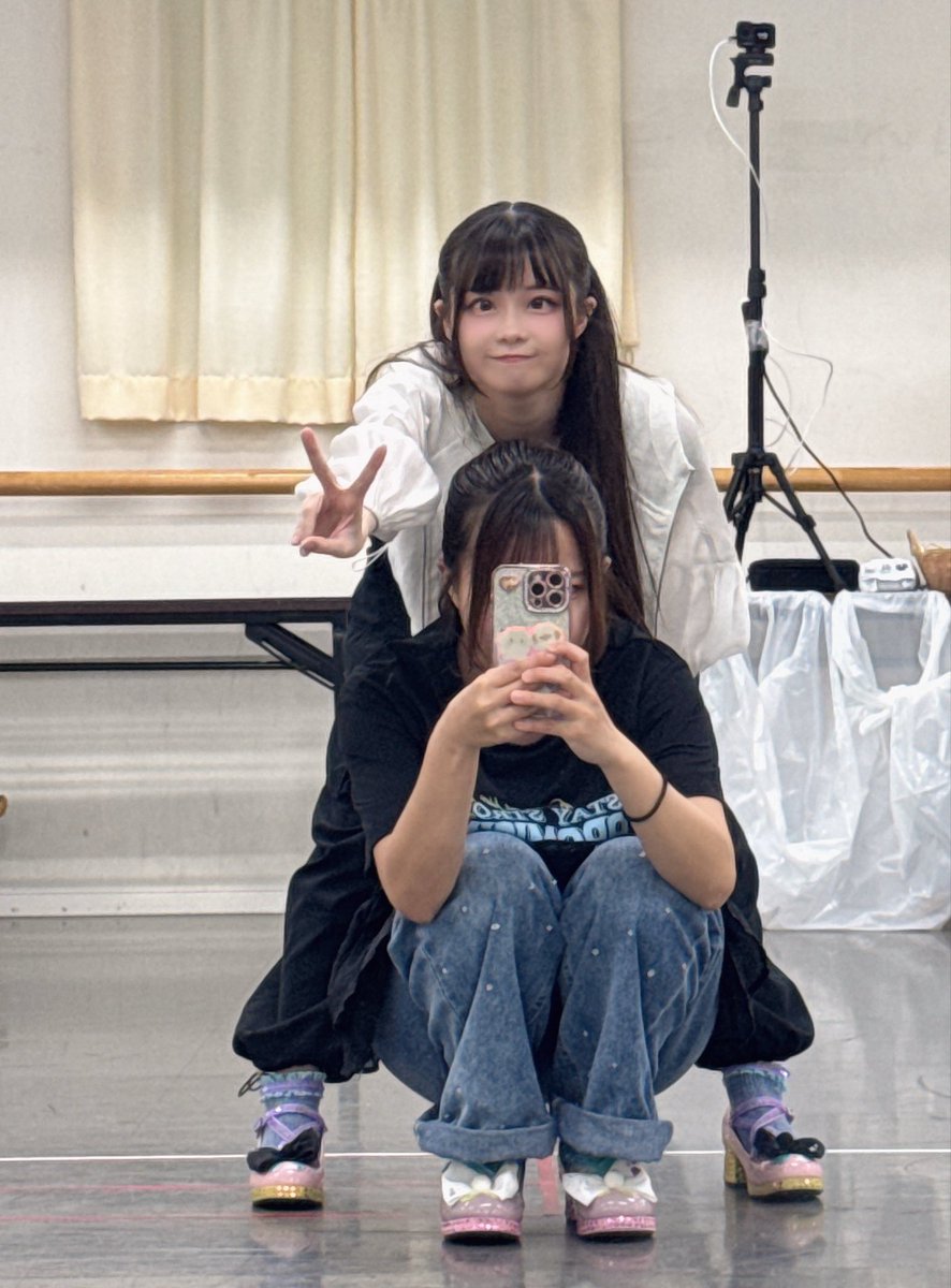ようやくリハの写真撮れた〜〜！！ RiPoPのカワイイステージをみなさん