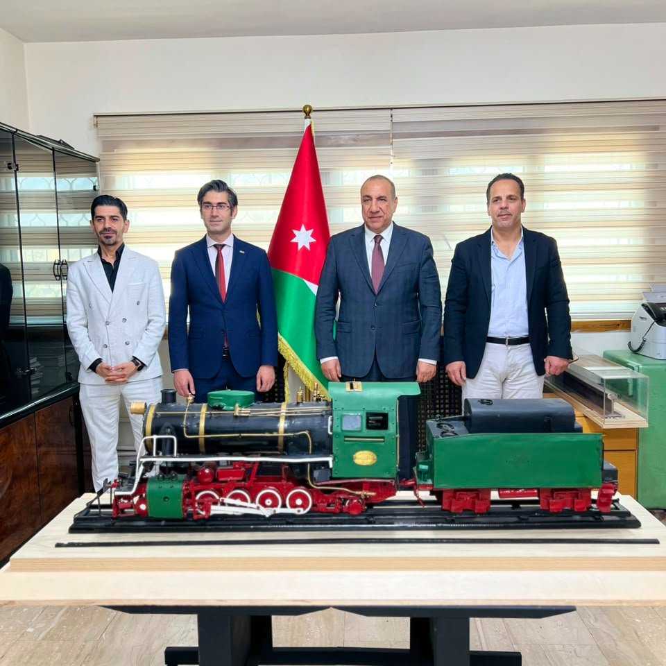 Tika_Jordan's tweet photo. يسرّنا أن نتقدم بأصدق التهاني إلى عطوفة السيد محمد القريوتي بمناسبة تعيينه مديرًا عامًا بالوكالة لمؤسسة الخط الحديدي الحجازي الأردني، متمنين له النجاح و  التوفيق في أداء مهامه الجديدة. https://t.co/4S6qD6drIM