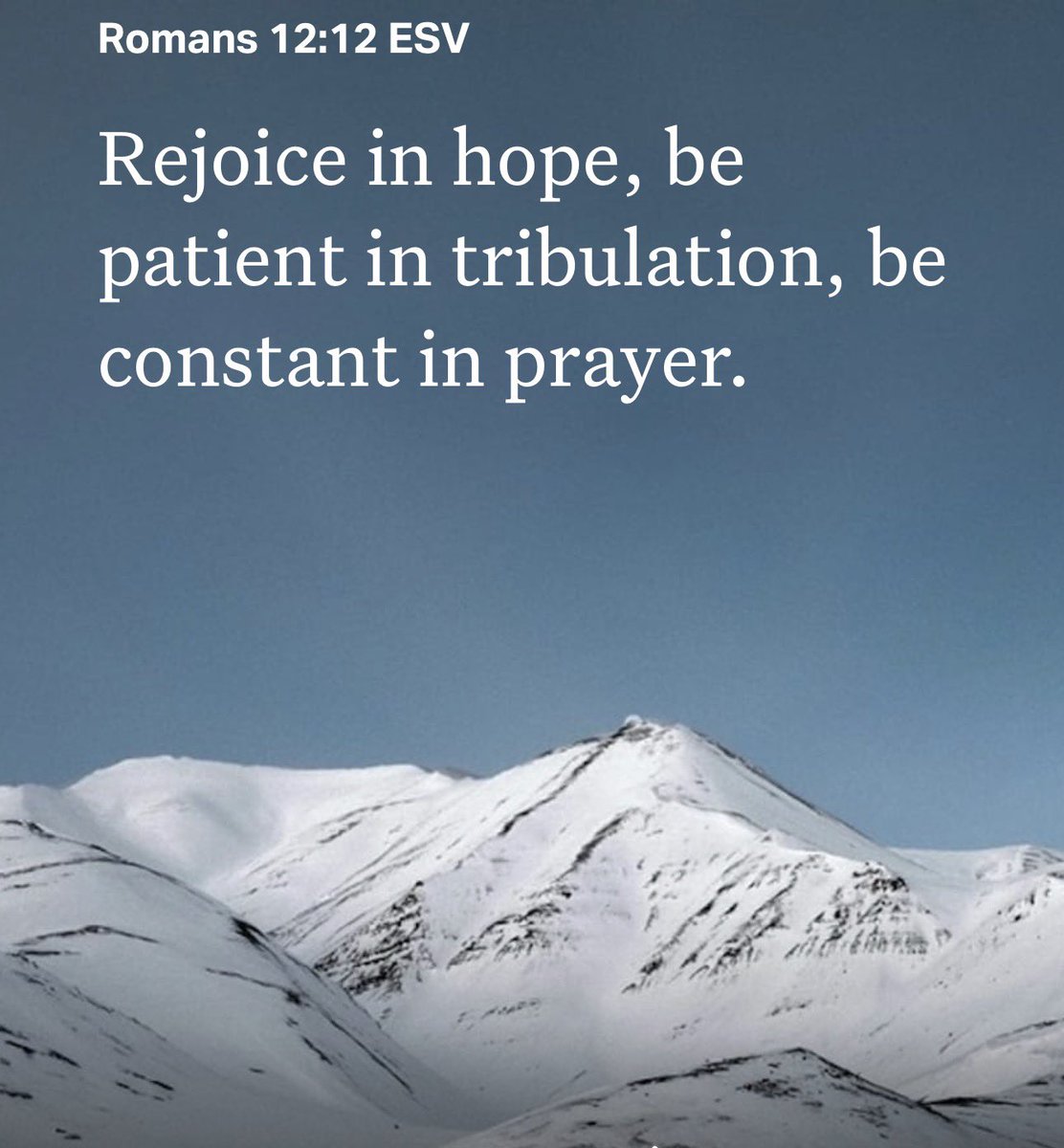 ethandmattern's tweet photo. Hope changes how we live in hard seasons. God calls us to stay joyful, patient, and prayerful, not because life is easy, but because He is faithful. https://t.co/vWNEWzsg31