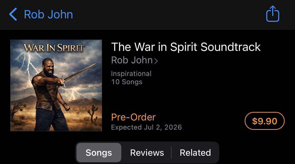 robjohnmusic_'s tweet photo. The War in Spirit Soundtrack by Rob John - Pre Order https://t.co/kLTtPhOW78β¦
@robjohnmusic_
#New #Music #Robjohnnetwork π https://t.co/7lmEWSfMyT