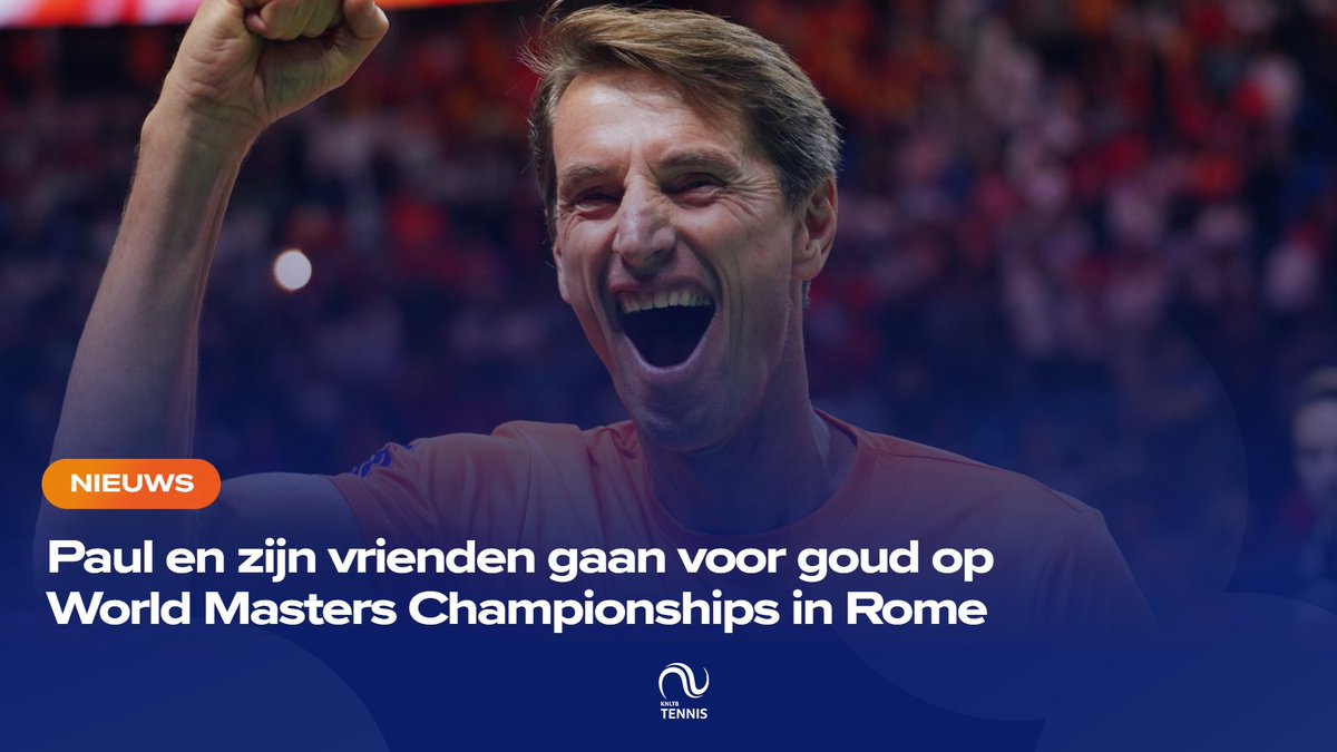 KNLTB's tweet photo. Quizvraag: met welke bekende Russische tennisser pakten Paul Haarhuis, Hendrik-Jan Davids en Fernon Wibier tijdens hun profloopbaan een dubbelspeltitel? Lees het antwoord in de voorbeschouwing van de WK Masters. #tennis #knltb
https://t.co/P1LidymZkD https://t.co/00Oaj25Os9