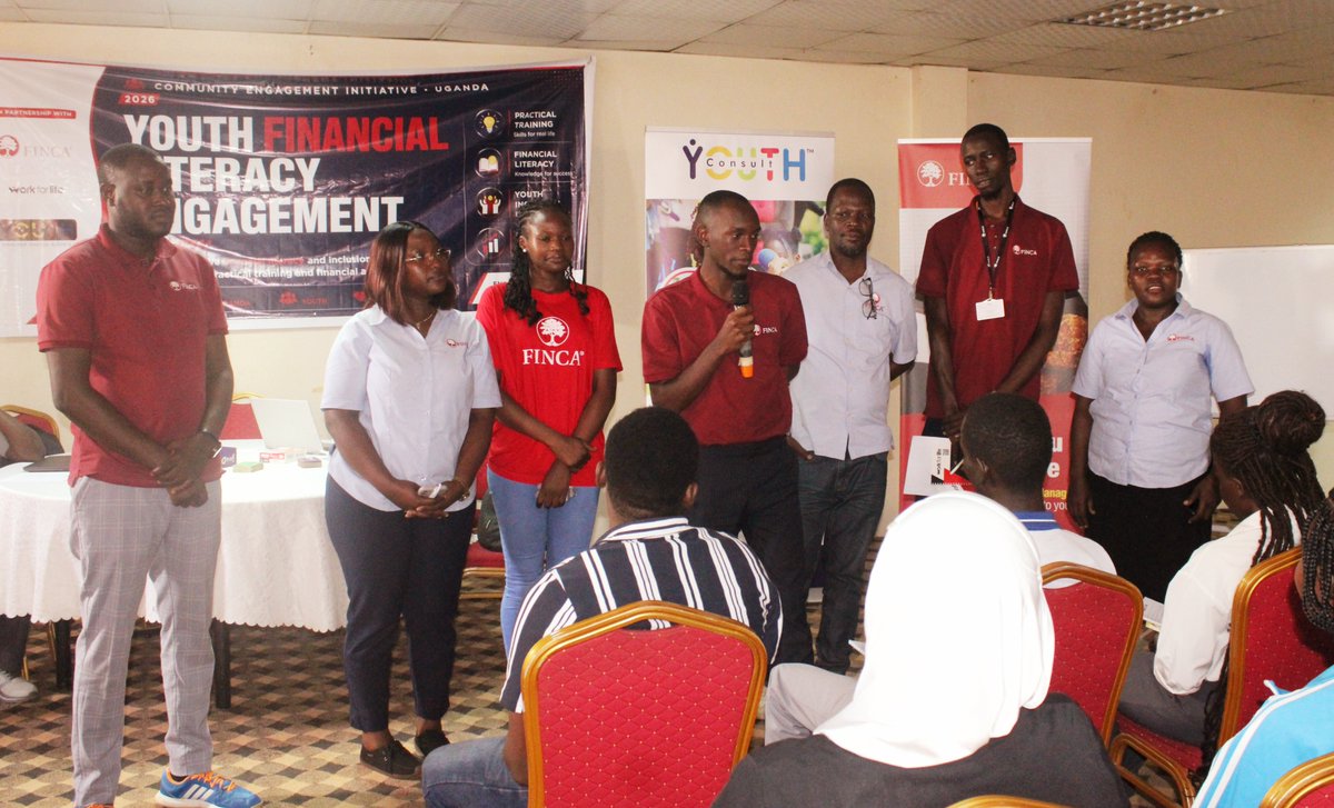 FINCA_Uganda's tweet photo. The energy was incredible as young minds gained critical skills to manage, grow, and secure their financial futures. To turn these lessons into reality, FINCA highlighted its Youth Empowerment Loan, designed to give young entrepreneurs the collateral-free, flexible capital and support they need to launch or scale their businesses.  

The future is bright, and we are proud to fuel the journey!