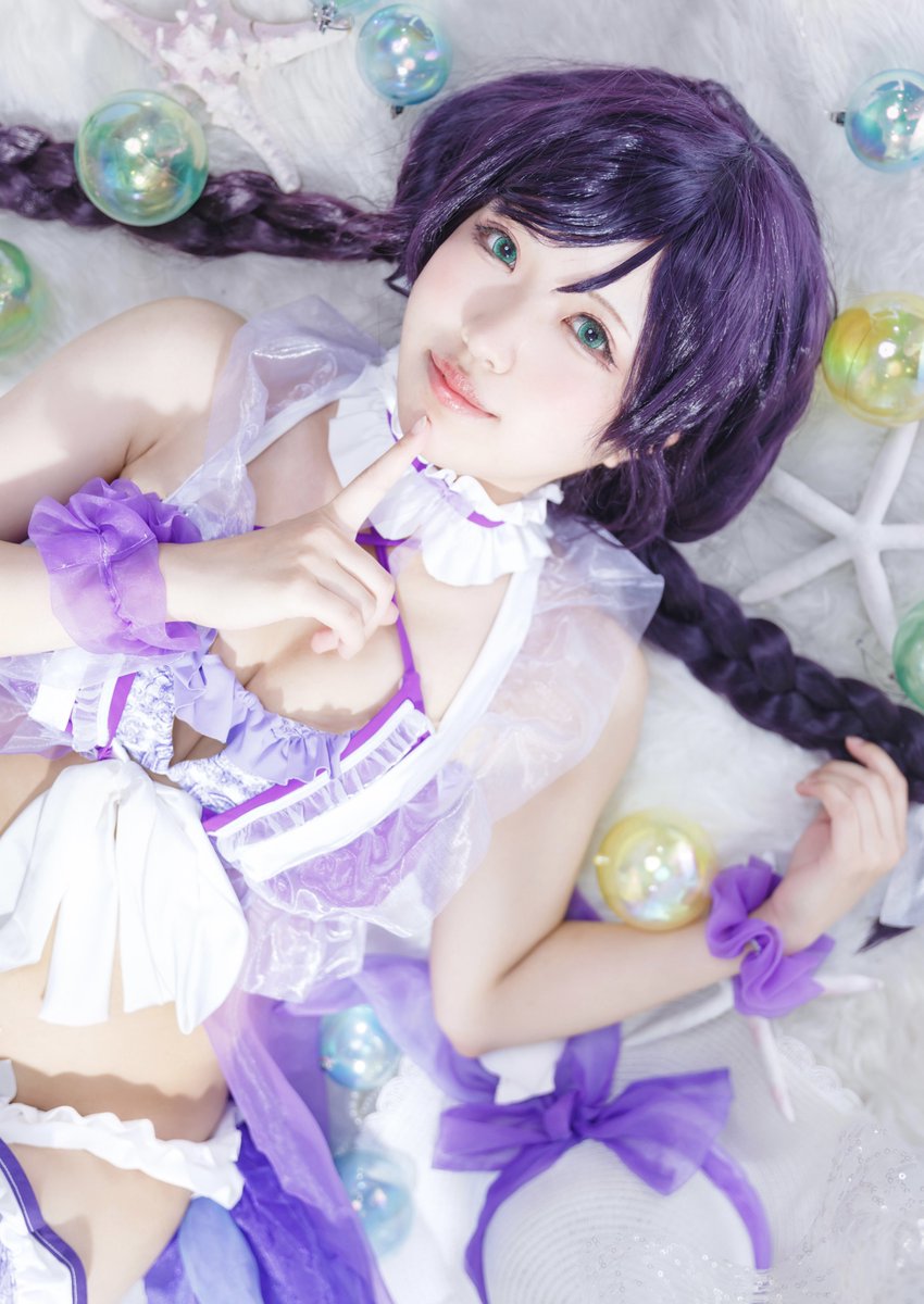 yukimi_31005's tweet photo. 【コスプレ】

      💜 東條希 /  オンラインくじ水着 💜

.

📸Simunaさん(@simunacanon ) https://t.co/BLCXFCNZ4r