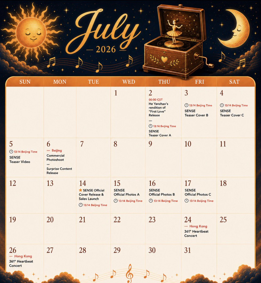 xizhaoglobal's tweet photo. PARTIAL JULY SCHEDULE FOR XIZHAO

#XiZhao
#HeChangxi #何昶希 
#HeYanzhao #何衍朝 https://t.co/wNAy9PpJxm