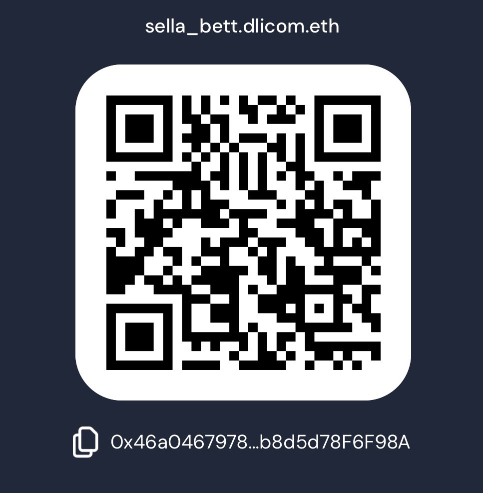 sella_bett's tweet photo. @DlicomApp 0x46a0467978F96851791cFD42E95b8d5d78F6F98A https://t.co/7DJaHreiqP