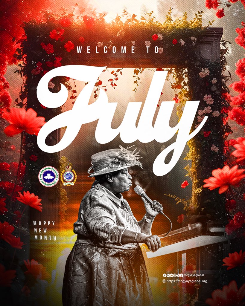 rccgyayaglobal's tweet photo. Happy New Month family!

The first half of the year is a testimony of God’s faithfulness. The second half will be a greater revelation of His glory.

In this 7th month, we pray that the God of perfection will complete every good work He has begun in your life. Every unanswered prayer shall receive divine attention. Every waiting season shall give way to celebration.

May July launch you and all yours into a season where your efforts are crowned with results, your faith is rewarded with miracles, and your expectations are exceeded by God’s goodness.

The story of your second half will be brighter, stronger, richer, and more impactful than your first.

Welcome to July.
Welcome to Perfection.
Welcome to Greater Glory.

Do have a blessed month!

#HappyNewMonth #July #Perfection #RCCGYAYAGlobal