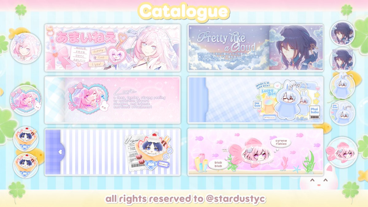 stardustyc's tweet photo. Any kind of interactions are very appreciated! 🐠🩷⭐

Halooo semuanyaa, aku mau mengadakan open request all katalogku tanpa max slot mulai jam 19.50 WIB dan akanku close di pertengahan bulan atau ketika suda cukup. Untuk tnc dan formnya ada di thread yaa! 🛒

(4/7) 

#bealanja https://t.co/BrHz6wu2VD