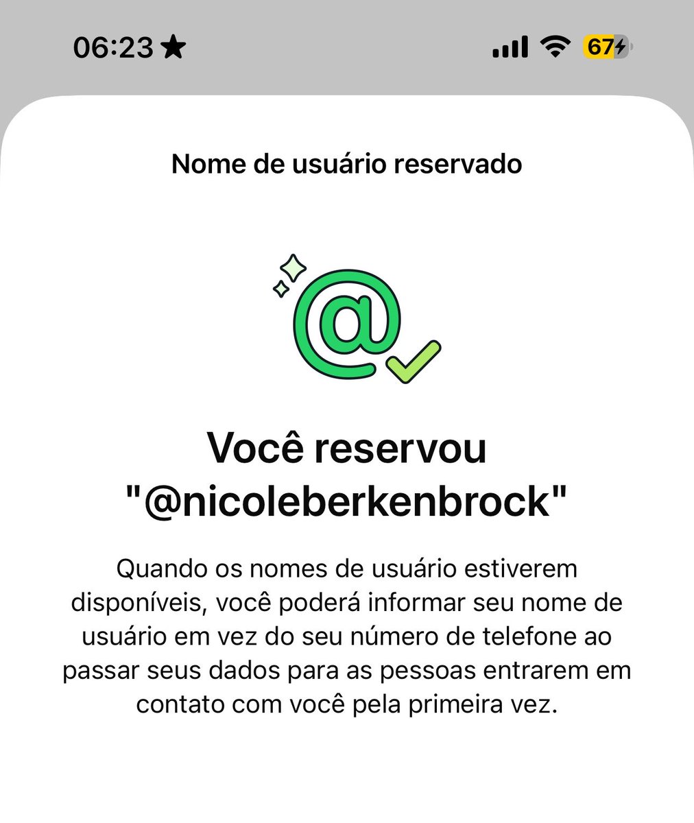 berkenbrockz's tweet photo. até onde eu sei, eu só tenho uma xará na internet e a gente tem uma disputa (talvez só na minha cabeça) pelo nome…

o insta é meu, o tiktok é dela, um email é meu e o outro dela

pois eu já venci a guerra do whatsapp 🏆 https://t.co/tbuBo7Jsli