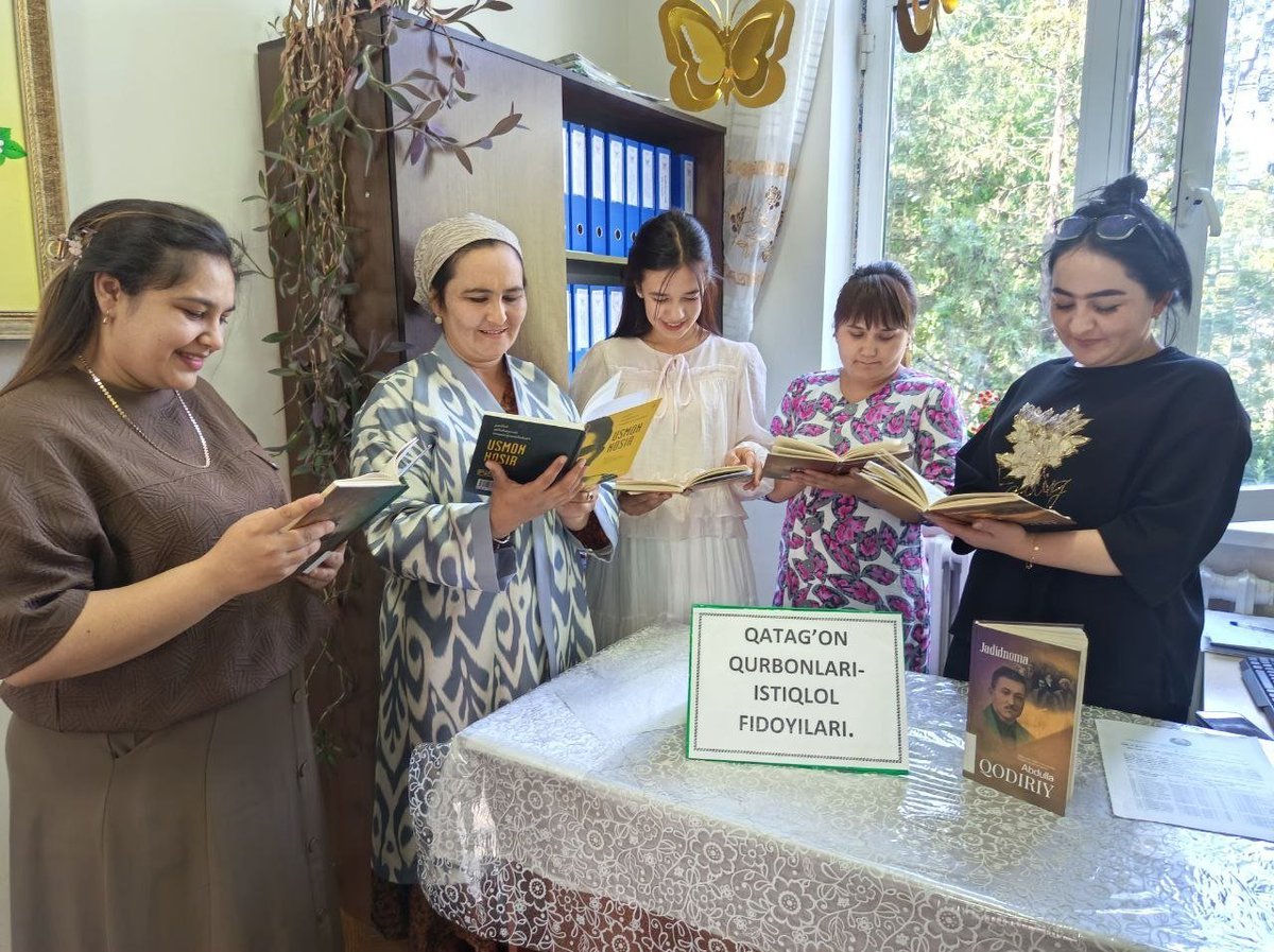 TumanAkm's tweet photo. 📚Boysun tuman Axborot-kutubxona markazida “Qatag'on qurbonlari -istiqlol fidoyilari” mavzusida  tadbir o`tkazildi. https://t.co/KwCYd2oudL