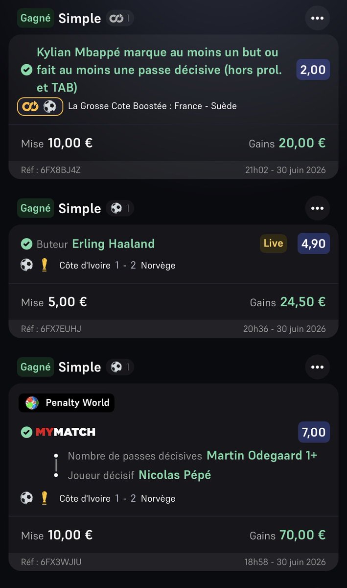 CaliVipp's tweet photo. Retour en image sur les matchs d’hier 🔥
Encore une fois ça n’a pas déçu l’analyse était bonne 
Les paris live sont bons à prendre ! ✅
NH X ELT https://t.co/ohEuoVuKOI