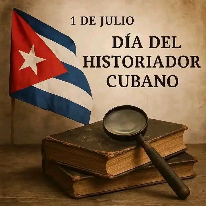 RafelAngelGonz1's tweet photo. Día del Historiador Cubano. Su labor es vital: rescatar nuestra memoria para no repetir errores y construir futuro con identidad. La historia no es pasado muerto, es raíz viva. Olvidarla es perder el rumbo. Honremos a quienes nos enseñan de dónde venimos 🇨🇺 #CubaViveEnSuHistoria https://t.co/FwRxEjvKtG