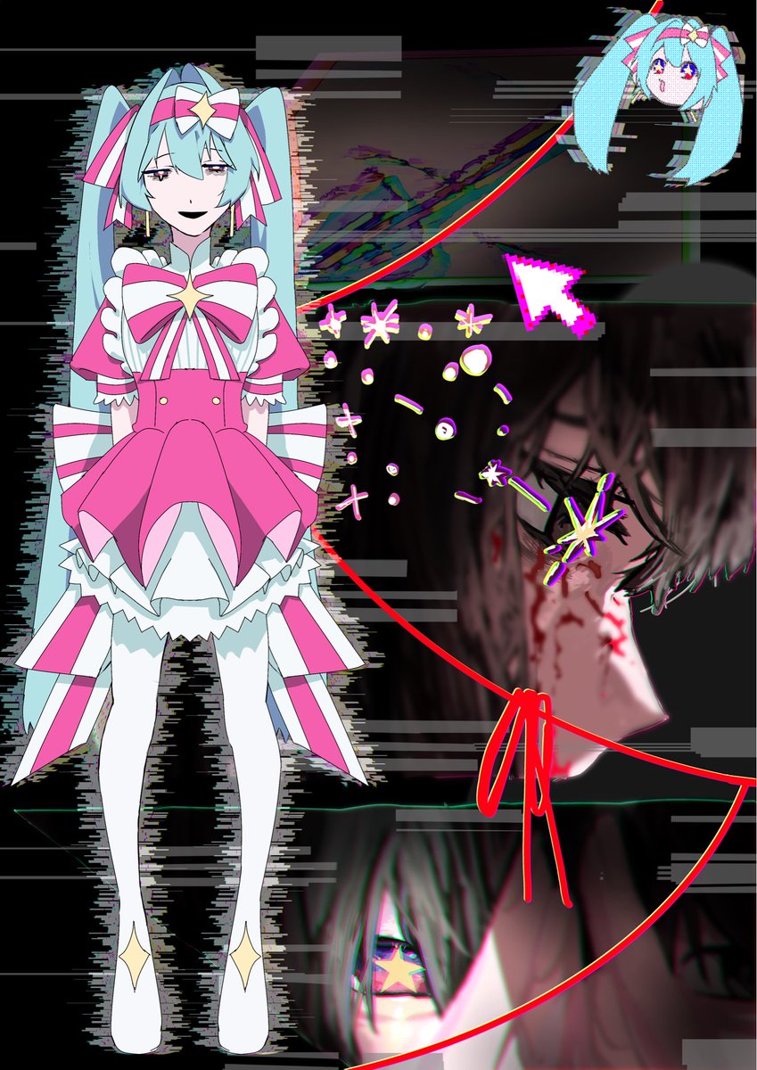 kamimura__nya's tweet photo. 先っちょだけでも…だけでも……

 #フォロワー1万以下の神絵師発掘したい 
 #初音ミク https://t.co/XIMHU5sEWc
