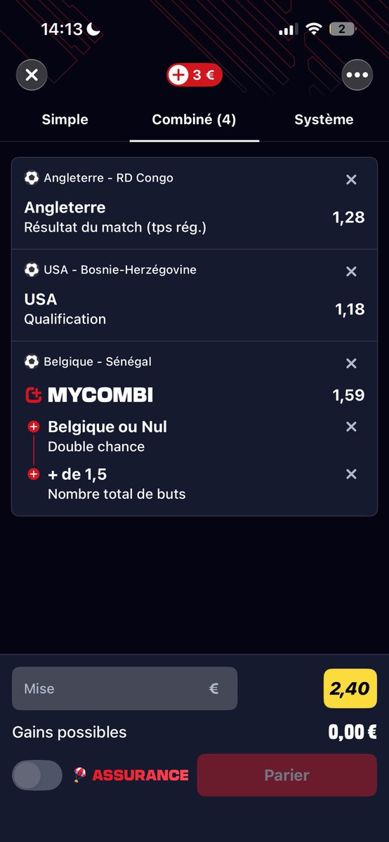 CosnierLucas's tweet photo. @Betclic Cathoche87 #FeebetsBetclic https://t.co/QeS4iPex6B