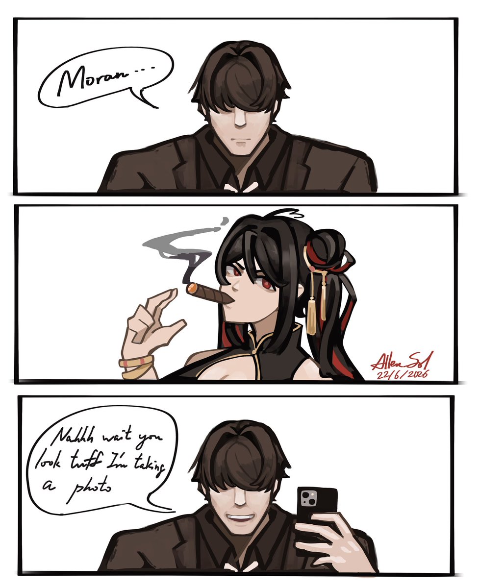 Allen_Sol_'s tweet photo. Last day of Darkflower Moran Gacha.

#NIKKEfanart #nikke #Moran https://t.co/1VvqZTtI80
