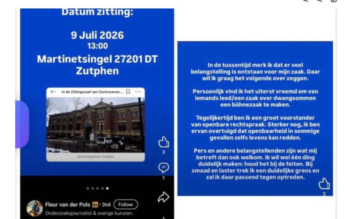 chrisklomp's tweet photo. 'Ik vind het uiterst vervelend om van iemands leed een bühnezaak te maken, maar ik nodig hierbij iedereen van harte via sociale media uit, want ik ben verslaafd aan de aandacht'

De arrogantie ook dat pers hier interesse voor gaat hebben. Vergeet het maar. https://t.co/YfYaTZXrj4