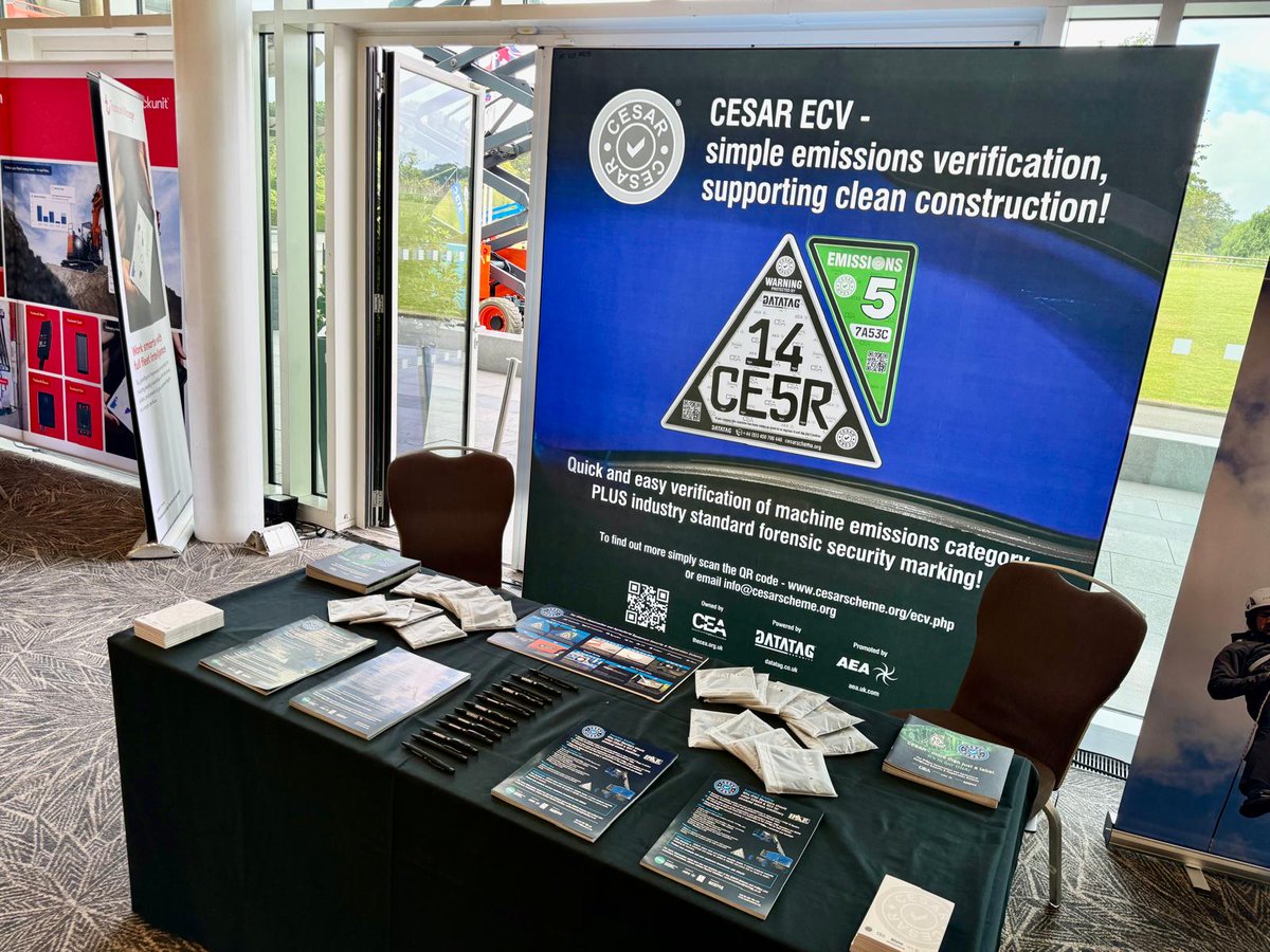 CESARscheme's tweet photo. CESAR Scheme is at the International Powered Access Federation (@IPAForg ) Conference today, where IPAF has announced its official support for the CESAR Scheme.

@DatatagID https://t.co/c5OeN1ykTY