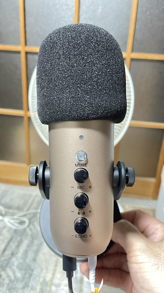 JonKichi36's tweet photo. #Myマイク
 買っちゃいました。
で、
「うたスマ」っていうカラオケアプリも始めました🎤 https://t.co/im1LIRuUel