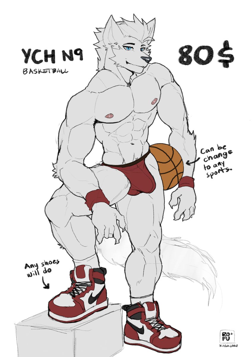 rofukagazaki's tweet photo. YCH N9 : Basketball
Selling this for 80 USD a fully shaded art of your fursona! The basketball can be change to any sports that has a ball.

➤ 3 Slots
➤ More infos in my Telegram Channel
➤ Paypal only, upfront payment

note: I'll start the progress mid-to-late-July

DM me here or chat me on my telegram https://t.co/iy1MKvacnn if you're interested