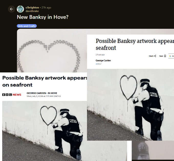 Ni99errrr's tweet photo. New Banksy Paint is just being noticed now, could be a super good frontrun

Sending fees to a charity

https://t.co/4TMv22EV2g

https://t.co/mU9OvrKz30 https://t.co/igKaVrDRv1