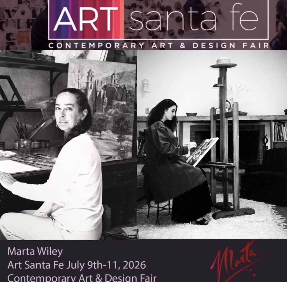 martawiley's tweet photo. Living artistic bloodline — #Lineage from Martha Joy Gottfried to her granddaughter Marta Wiley. Art Santa Fe https://t.co/j89rhyAQZq