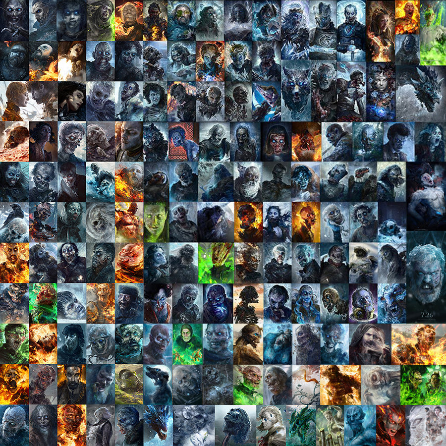 ertacaltinoz's tweet photo. “Drennan” by me.
“Valar Morghulis” is back for one last time with Fourth&amp;Final Season!
I’m going to add twenty eight new portraits, you’ll see who they are if you Swipe Left.

ALL MEN MUST DIE!❄️🔥

#GameOfThrones #ValarMorghulis #ASongOfIceAndFire #wight #Drennan #GeorgeRRMartin https://t.co/i5kWTS0dSQ