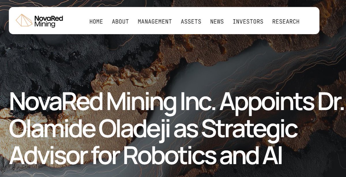 knpqb68745141's tweet photo. OUTSTANDING DRILL RESULTS ARE EXACTLY WHY I'M WATCHING $NRED BEFORE FALL DRILLING

A Chilean copper explorer just reported 76 meters at 0.74% Cu, including 13 meters at 3.62% Cu, and 59 meters at 1.73% Cu, including 12 meters at 5.39% Cu. 

Results like these remind the market how quickly sentiment can change after successful drilling. That's why I'm focused on NovaRed Mining. 

$NRED already has 39,726 acres, 3 drill-ready targets, 18.3 miles of completed IP/AMT surveys and C$8.5M committed toward Wilmac. 

Add MetalCore's 2.7M+proprietary records and AI led by Dr. Olamide Oladeji, and I like how the company is preparing before its own drill program begins. 

My target remains above C$4.

Information may be updated or modified at any time.

$ASTS $NFLX $SOFI