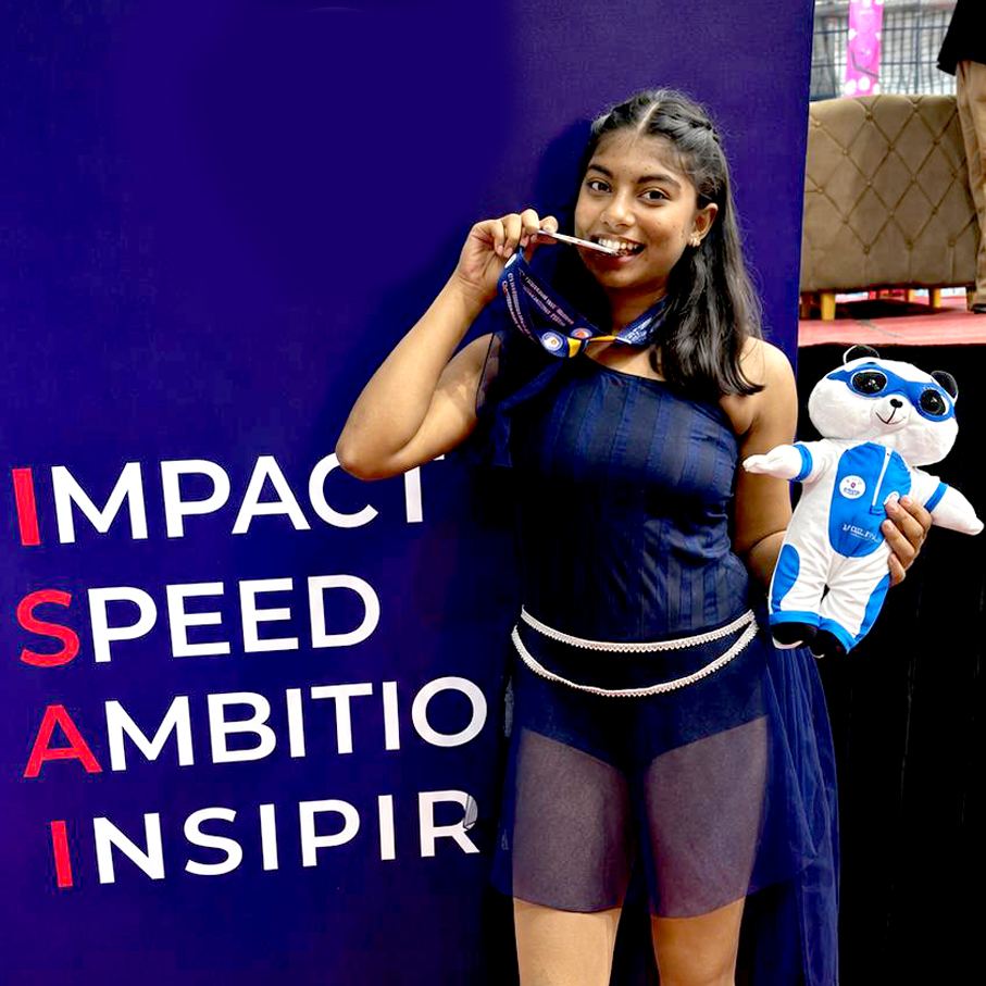 sportsinap's tweet photo. Congratulations to Jessy Raj Mathrapu from Mangalagiri on winning the Silver Medal at the 21st National Ice Skating Championship 2026 in Dehradun in the Intermediate Novice Women (Juniors) category.

#JessyRaj #IceSkating #NationalChampionship #AndhraPradesh #SAAP https://t.co/uz4SQcaLZE