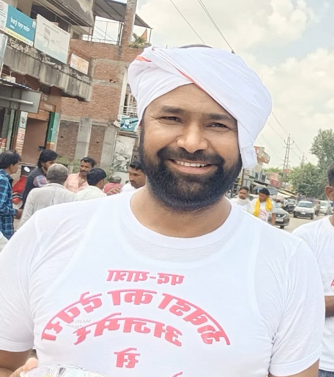 TanwarSl's tweet photo. समाजसेवी भाई साहब श्री संग्राम सिंह जी गुर्जर को जन्मदिवस की हार्दिक बधाई एवं अनंत शुभकामनाएँ।

ईश्वर से आपके उत्तम स्वास्थ्य, सुखद एवं दीर्घायु जीवन की मंगलकामना करता हूँ।  @MasudaSangram https://t.co/E6sazXlYFd