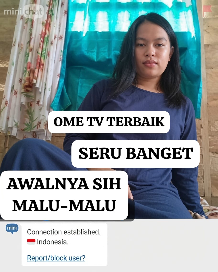 Ome_Tante's tweet photo. Seru abis ome tv nya nihh.. https://t.co/NAmWxZfEic