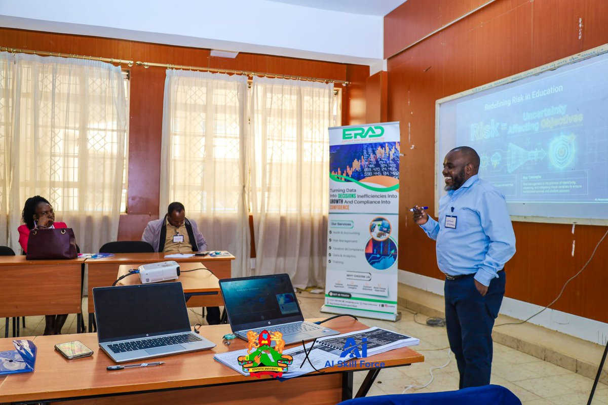erad_ke's tweet photo. A successful Risk Management Training for Schools! 
Together with Kenyatta University, ERAD, NITA Accredited Trainers, KUPPET, and KEPSHA, we empowered education leaders with practical strategies to manage risks in Schools. 

#ERAD #RiskManagement #SchoolSafety #Education https://t.co/qc2MAggqwb