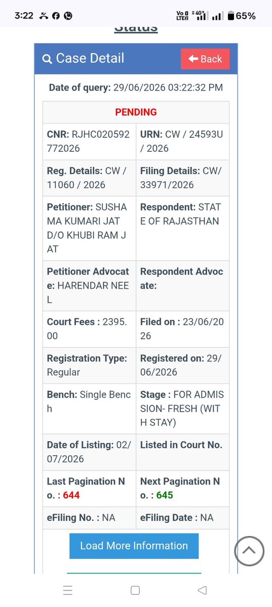 KalyugSamachar_'s tweet photo. REET लेवल-1: कल का दिन निर्णायक! ⚖️

विवादित सवालों पर आर-पार की लड़ाई। कल कोर्ट में हमारी प्राथमिकता "स्टे (Stay)" लेने की होगी, ताकि न्याय से पहले कोई गलत कदम न उठाया जा सके।
एडवोकेट हरेंद्र नील जी करेंगे दमदार पैरवी। अब उम्मीद सिर्फ न्याय पर! ✊🔥
#REETLevel1 https://t.co/XFj89hpRL6