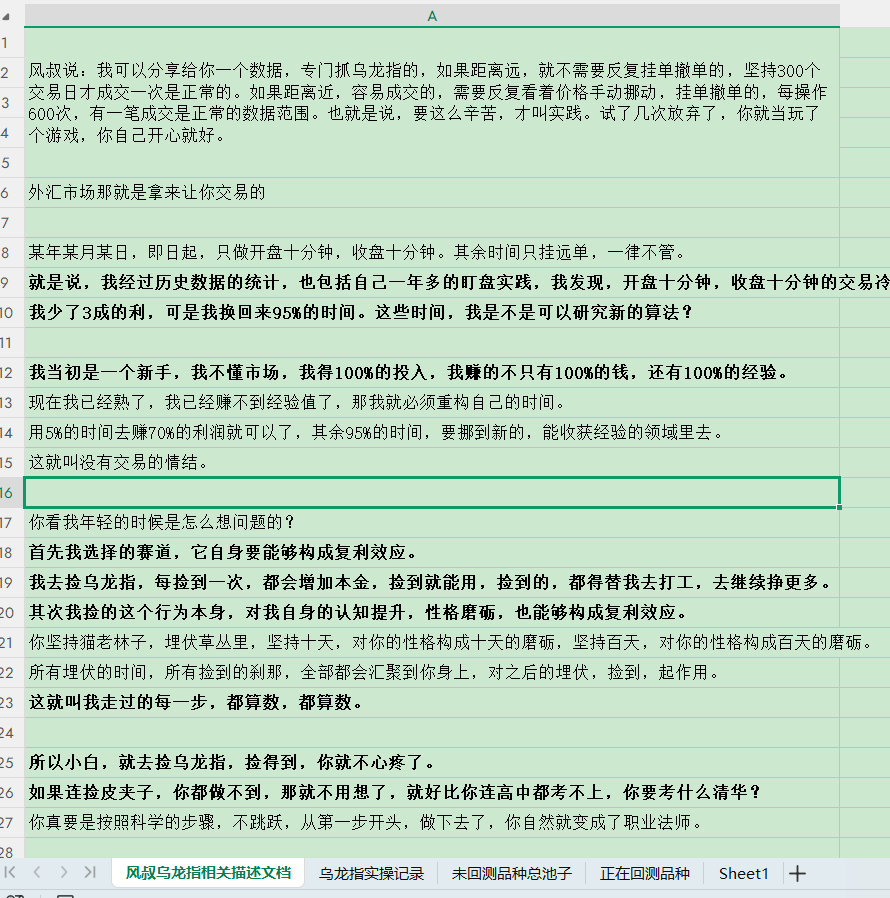 Fat_finger_pick's tweet photo. 之前都零散记在Excel里太乱了，自己的操作步骤用Codex总结了一下做了个乌龙指策略实操手册 看着方便多了 https://t.co/dKX9FXfNbJ