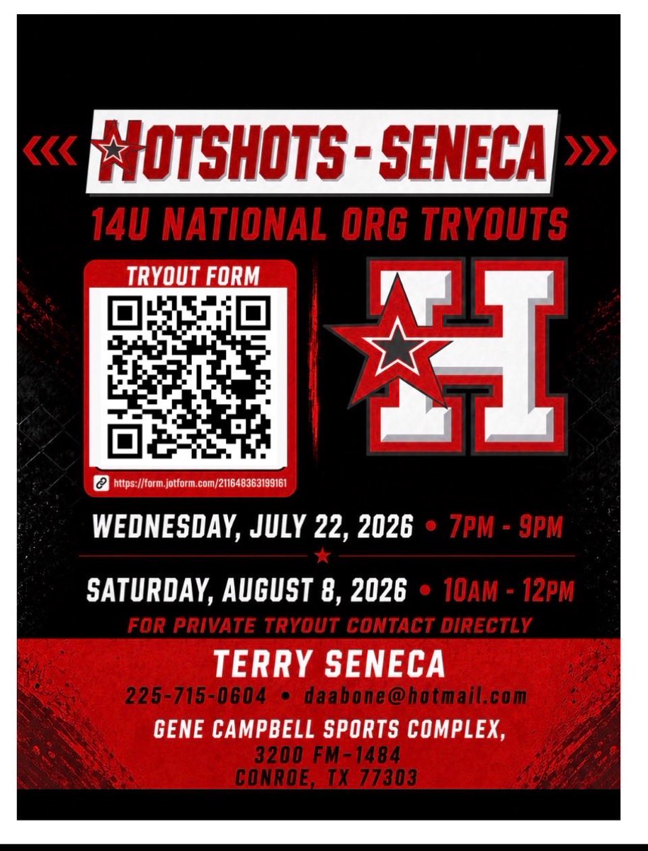 terry_seneca's tweet photo. Our National Program Is preparing to conduct tryouts , and registration is NOW OPEN!! Play & train for, with and against the best in the country. #BangBang #RespectTheH
You must register at the link below for consideration:
https://t.co/FOiHXmKJQb https://t.co/SPILUYTbzU