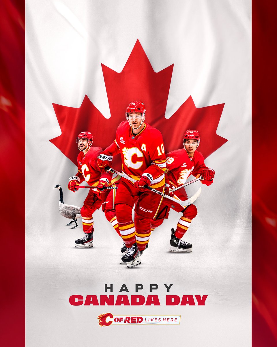 NHLFlames's tweet photo. 🇨🇦 Happy Canada Day, eh 🇨🇦 https://t.co/VdN04ZzjOQ