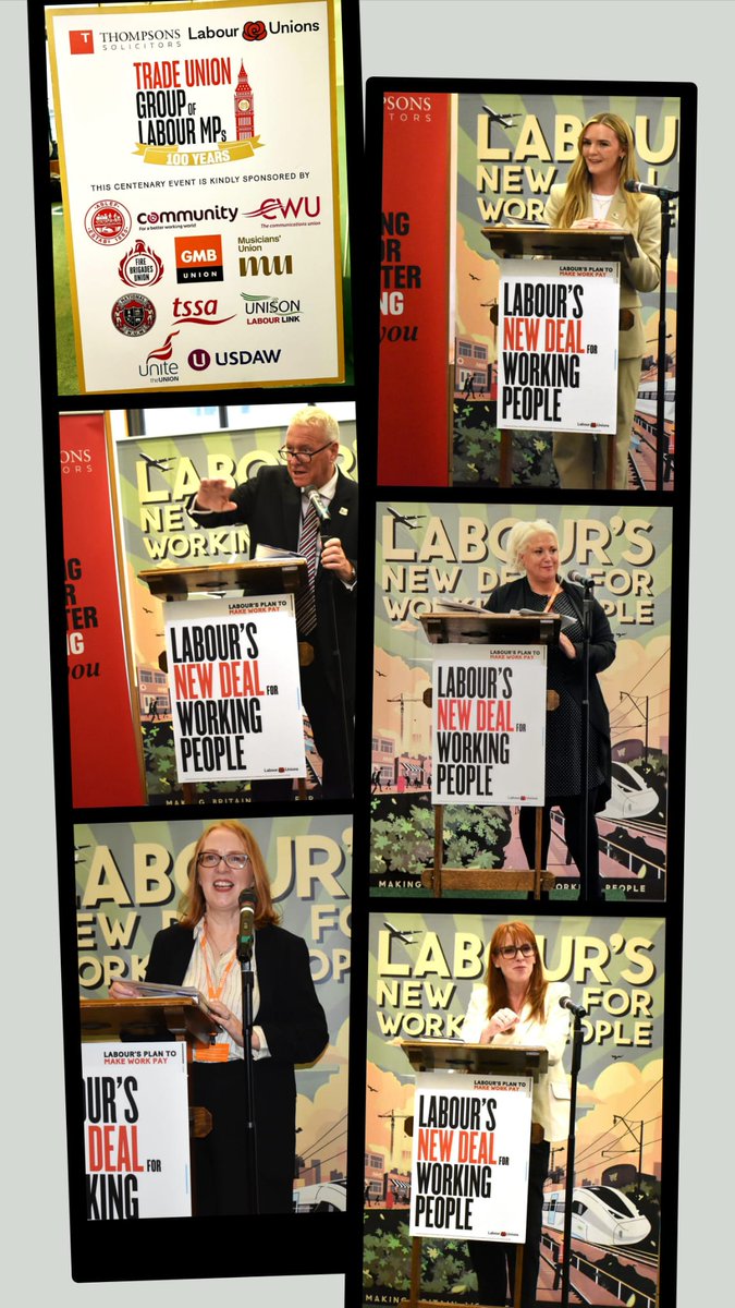 TUGroupOfLabMPs's tweet photo. Last night our movement came together to celebrate the Centenary of the Trade Union Group of Labour MPs.

100 years of forging closer ties between unions and Labour, pushing for working class representation, and campaigning for better rights at work like the Employment Rights Act https://t.co/xNVInDsM6R